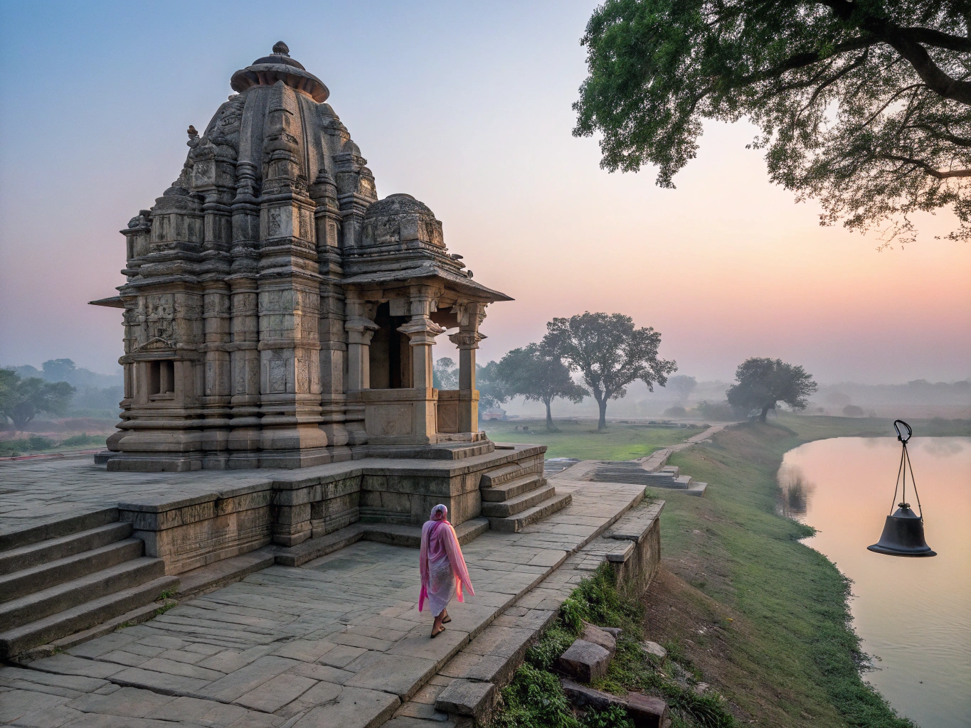 माँ हनुमंता धाम की स्थापना का दृश्य