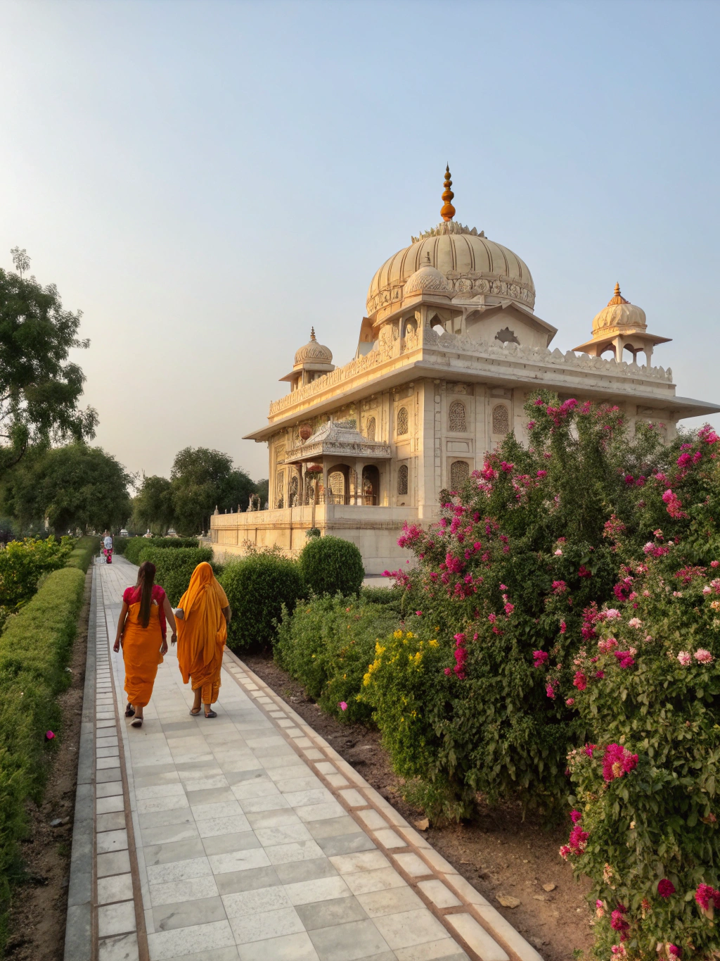माँ हनुमंता धाम का मुख्य मंदिर परिसर