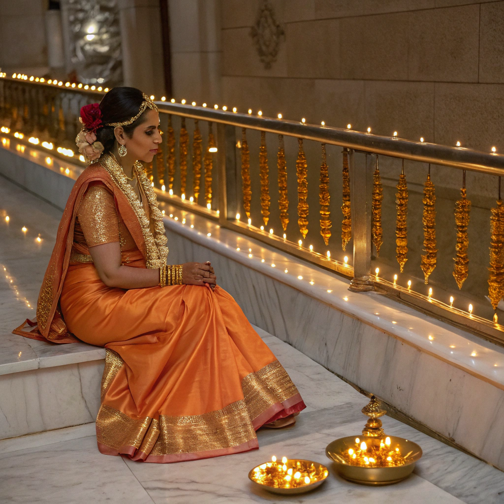 माता जी के मंदिर का गर्भगृह